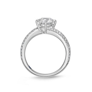 QRPM*30_00 Promise Diamond Engagement Semi-Mount Ring