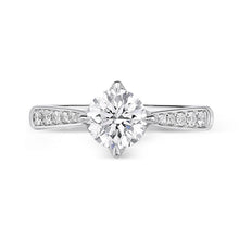 Load image into Gallery viewer, QRPM*40_00 Promise Diamond Engagement Semi-Mount Ring
