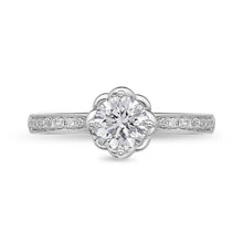 Load image into Gallery viewer, QRPM*43_00 Promise Diamond Engagement Semi-Mount Ring

