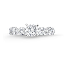 Load image into Gallery viewer, QRPP*05_00 Precious Prong Diamond Engagement Semi-Mount Ring
