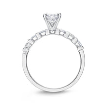 Load image into Gallery viewer, QRPP*08_00 Precious Prong Diamond Engagement Semi-Mount Ring
