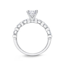 Load image into Gallery viewer, QRPP*10_00 Precious Prong Diamond Engagement Semi-Mount Ring
