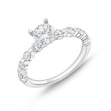 Load image into Gallery viewer, QRPP*12_00 Precious Prong Diamond Engagement Semi-Mount Ring
