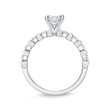 Load image into Gallery viewer, QRPP*12_00 Precious Prong Diamond Engagement Semi-Mount Ring
