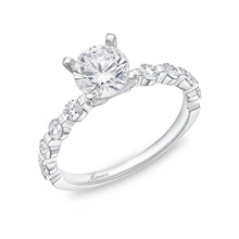 Load image into Gallery viewer, QRPP*13_00 Precious Prong Diamond Engagement Semi-Mount Ring
