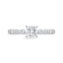 Load image into Gallery viewer, QRPP*15_00 Precious Prong Diamond Engagement Semi-Mount Ring
