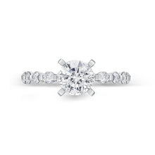 Load image into Gallery viewer, QRPP*17_00 Precious Prong Diamond Engagement Semi-Mount Ring
