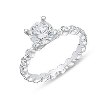 Load image into Gallery viewer, QRPP*18_00 Precious Prong Diamond Engagement Semi-Mount Ring
