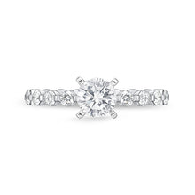 Load image into Gallery viewer, QRPP*18_00 Precious Prong Diamond Engagement Semi-Mount Ring
