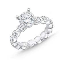 Load image into Gallery viewer, QRPP*21_00 Precious Prong Diamond Engagement Semi-Mount Ring
