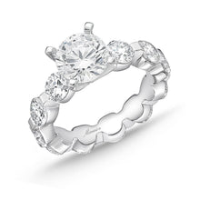 Load image into Gallery viewer, QRPP*22_00 Precious Prong Diamond Engagement Semi-Mount Ring
