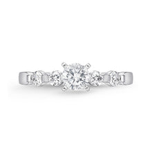 Load image into Gallery viewer, QRPP*23_00 Precious Prong Diamond Engagement Semi-Mount Ring

