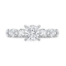 Load image into Gallery viewer, QRPP*25_00 Precious Prong Diamond Engagement Semi-Mount Ring
