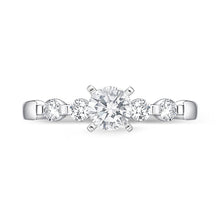 Load image into Gallery viewer, QRPP*27_00 Precious Prong Diamond Engagement Semi-Mount Ring
