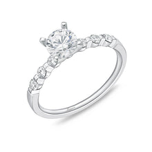 Load image into Gallery viewer, QRPP*29_00 Precious Prong Diamond Engagement Semi-Mount Ring
