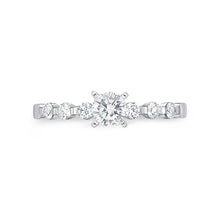 Load image into Gallery viewer, QRPP*29_00 Precious Prong Diamond Engagement Semi-Mount Ring
