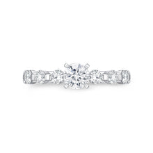 Load image into Gallery viewer, QRPP*32_00 Precious Prong Diamond Engagement Semi-Mount Ring
