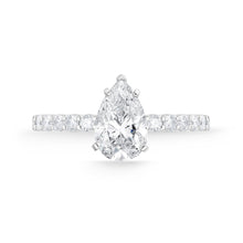 Load image into Gallery viewer, QRPT*88_00 Petite Prong Diamond Engagement Semi-Mount Ring
