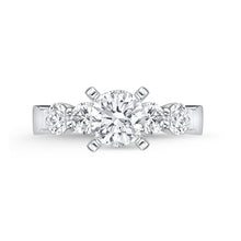 Load image into Gallery viewer, QRPT*11_00 Petite Prong Diamond Engagement Semi-Mount Ring
