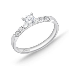 Load image into Gallery viewer, QRPT*14_00 Petite Prong Diamond Engagement Semi-Mount Ring
