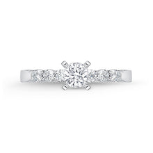 Load image into Gallery viewer, QRPT*14_00 Petite Prong Diamond Engagement Semi-Mount Ring
