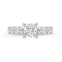 Load image into Gallery viewer, QRPT*17_00 Petite Prong Diamond Engagement Semi-Mount Ring
