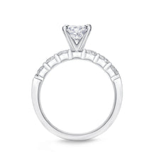 Load image into Gallery viewer, QRPT*17_00 Petite Prong Diamond Engagement Semi-Mount Ring
