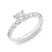 Load image into Gallery viewer, QRPT*20_00 Petite Prong Diamond Engagement Semi-Mount Ring
