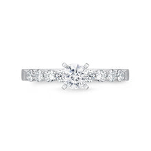 Load image into Gallery viewer, QRPT*20_00 Petite Prong Diamond Engagement Semi-Mount Ring
