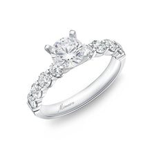 Load image into Gallery viewer, QRPT*21_00 Petite Prong Diamond Engagement Semi-Mount Ring
