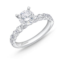 Load image into Gallery viewer, QRPT*26_00 Petite Prong Diamond Engagement Semi-Mount Ring
