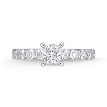 Load image into Gallery viewer, QRPT*26_00 Petite Prong Diamond Engagement Semi-Mount Ring
