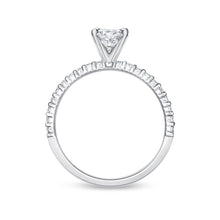 Load image into Gallery viewer, QRPT*28_00 Petite Prong Diamond Engagement Semi-Mount Ring
