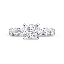 Load image into Gallery viewer, QRPT*37_00 Petite Prong Diamond Engagement Semi-Mount Ring
