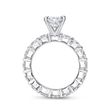 Load image into Gallery viewer, QRPT*37_00 Petite Prong Diamond Engagement Semi-Mount Ring
