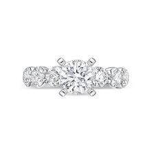 Load image into Gallery viewer, QRPT*39_00 Petite Prong Diamond Engagement Semi-Mount Ring
