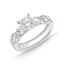 Load image into Gallery viewer, QRPT*42_00 Petite Prong Diamond Engagement Semi-Mount Ring
