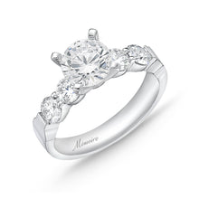 Load image into Gallery viewer, QRPT*47_00 Petite Prong Diamond Engagement Semi-Mount Ring
