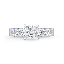 Load image into Gallery viewer, QRPT*47_00 Petite Prong Diamond Engagement Semi-Mount Ring
