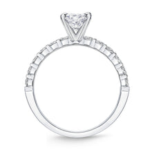 Load image into Gallery viewer, QRPT*50_00 Petite Prong Diamond Engagement Semi-Mount Ring
