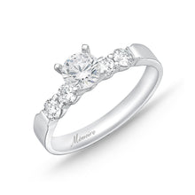 Load image into Gallery viewer, QRPT*55_00 Petite Prong Diamond Engagement Semi-Mount Ring
