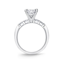 Load image into Gallery viewer, QRPT*53_00 Petite Prong Diamond Engagement Semi-Mount Ring
