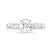 Load image into Gallery viewer, QRPT*73_00 Petite Prong Diamond Engagement Semi-Mount Ring
