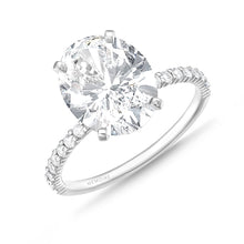 Load image into Gallery viewer, QRPT*69_00 Petite Prong Diamond Engagement Semi-Mount Ring
