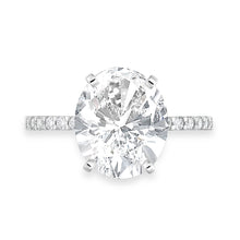 Load image into Gallery viewer, QRPT*69_00 Petite Prong Diamond Engagement Semi-Mount Ring
