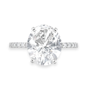 QRPT*69_00 Petite Prong Diamond Engagement Semi-Mount Ring