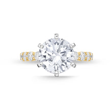 Load image into Gallery viewer, QRPT*94_00 Petite Prong Diamond Engagement Semi-Mount Ring
