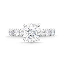 Load image into Gallery viewer, QRPT*98_00 Petite Prong Diamond Engagement Semi-Mount Ring
