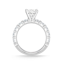 Load image into Gallery viewer, QRPT*98_00 Petite Prong Diamond Engagement Semi-Mount Ring
