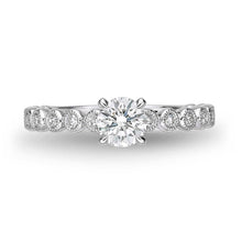 Load image into Gallery viewer, QRTU*01_00 Toujours Diamond Engagement Semi-Mount Ring
